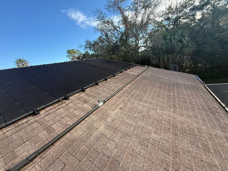 residential shingle roof replacement by Hloska Roofing in Weeki Wachee