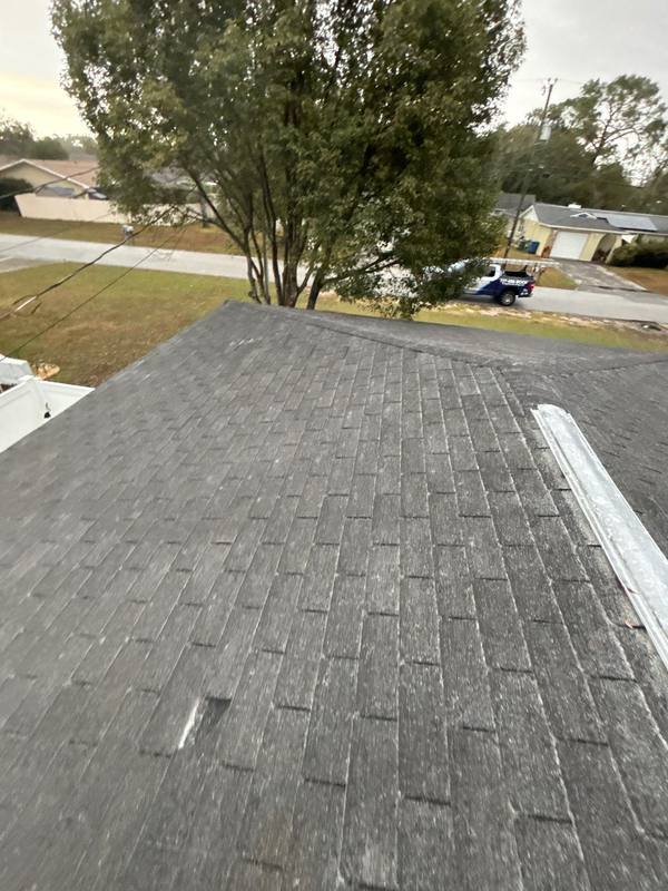 residential shingle roof replacement by Hloska Roofing in Spring Hill