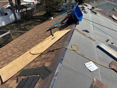 completed roofing project in Tampa FL