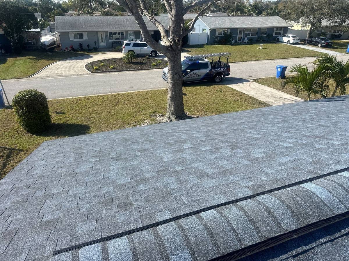 shingle roof replacement in St. Petersburg, Florida