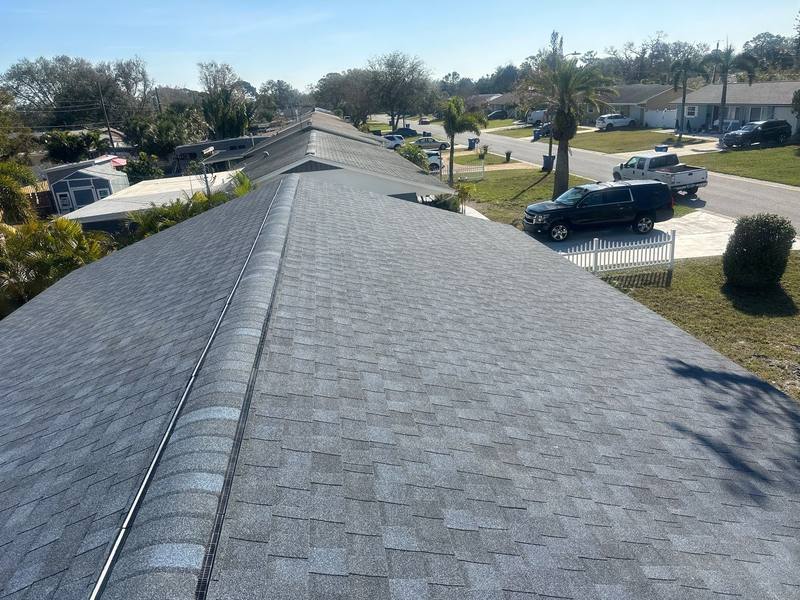 completed roofing project in St. Petersburg FL
