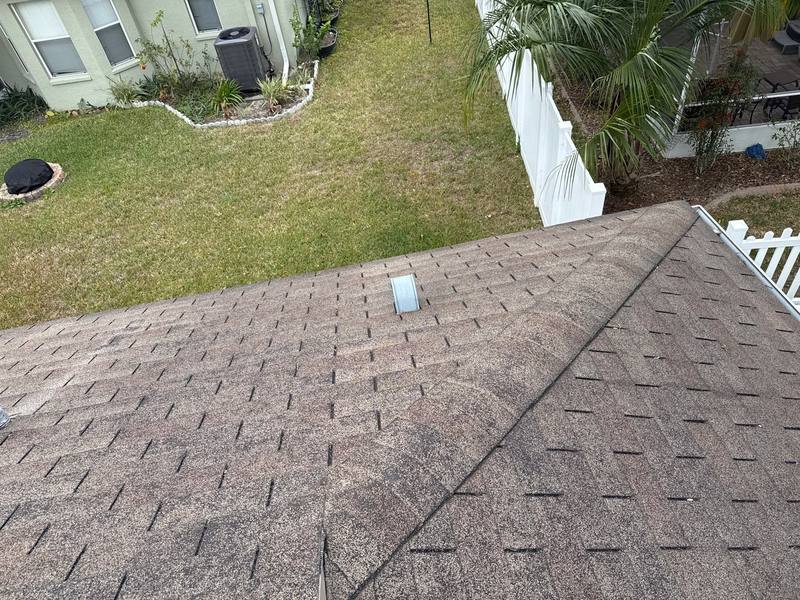 completed roofing project in Brooksville FL
