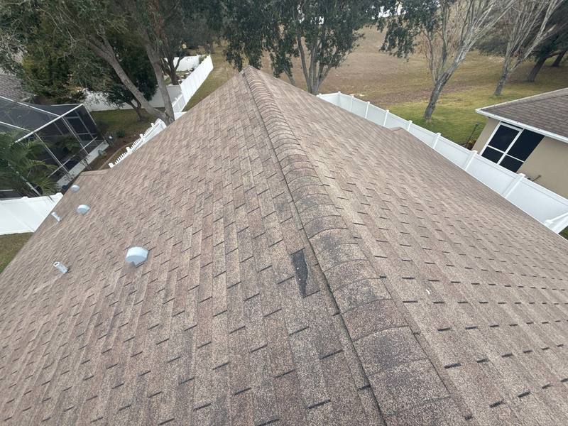 roofing project near Southern Charm Circle in Brooksville