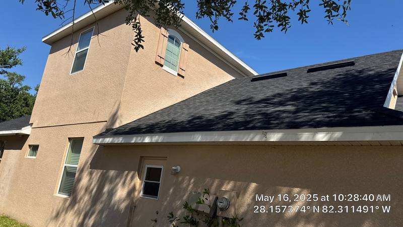 completed roofing project in Tampa FL