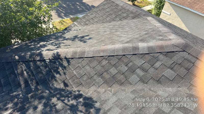 roofing project near Silvermoss Dr in Wesley Chapel