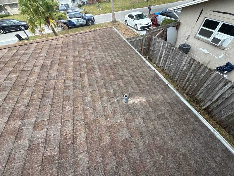 roofing project near Cymbid Drive in Port Richey