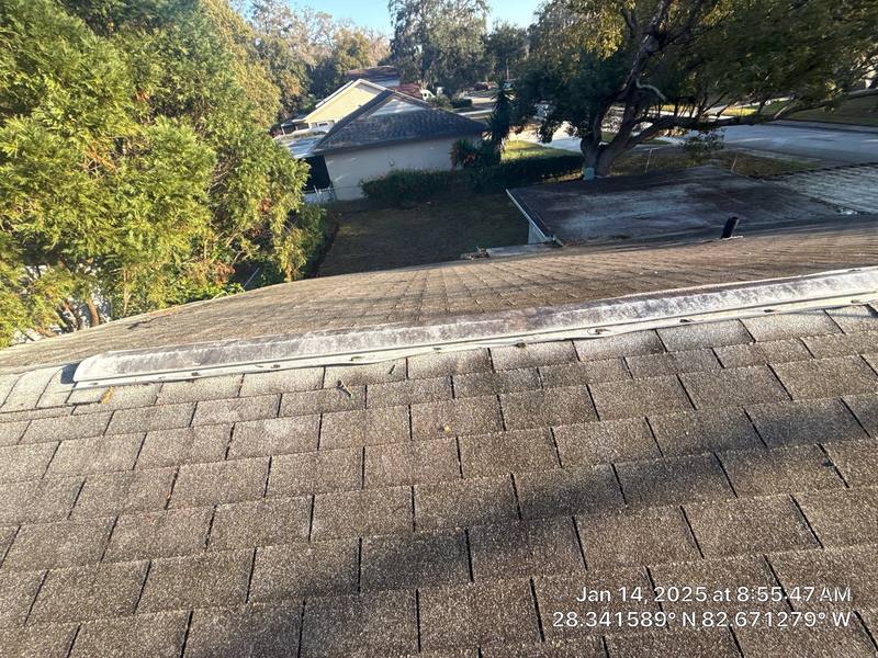completed roofing project in Hudson FL