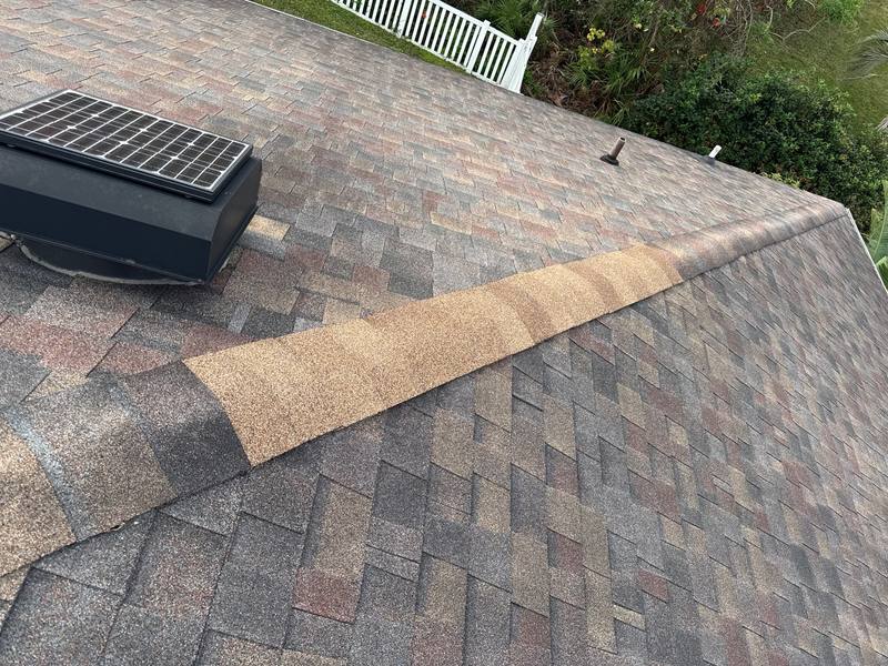completed roofing project in Wesley Chapel FL