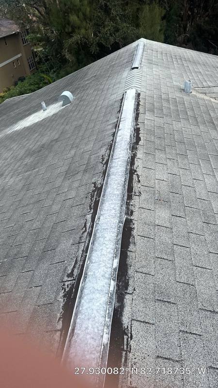 completed roofing project in Clearwater FL