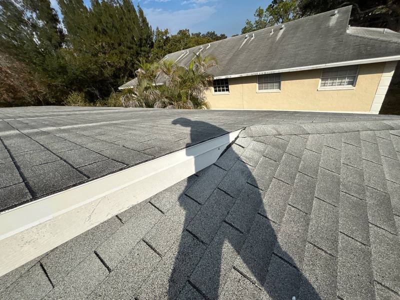 completed roofing project in Clearwater FL