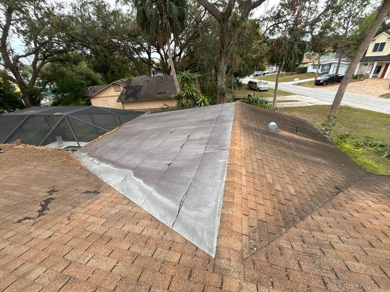 residential shingle roof replacement by Hloska Roofing in Safety Harbor