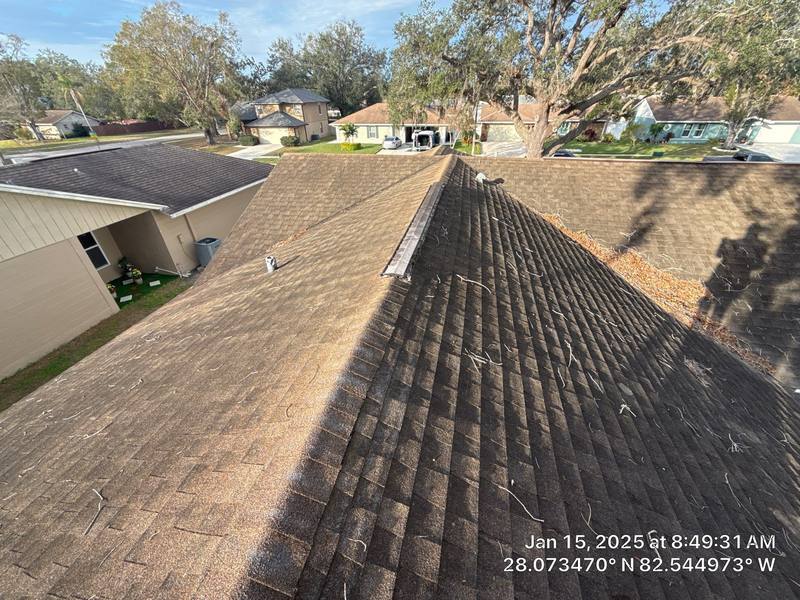 roofing project near Old Farm Dr in Tampa