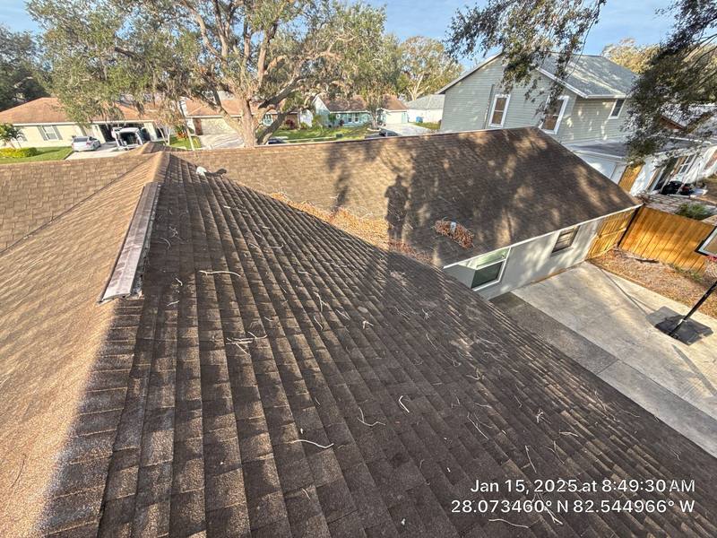 roofing project near Old Farm Dr in Tampa