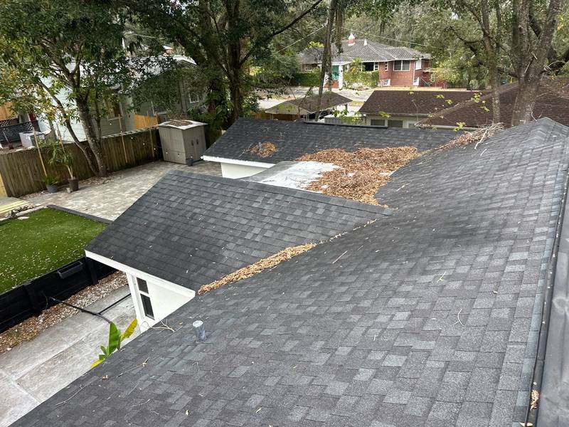 residential shingle roof replacement by Hloska Roofing in Tampa