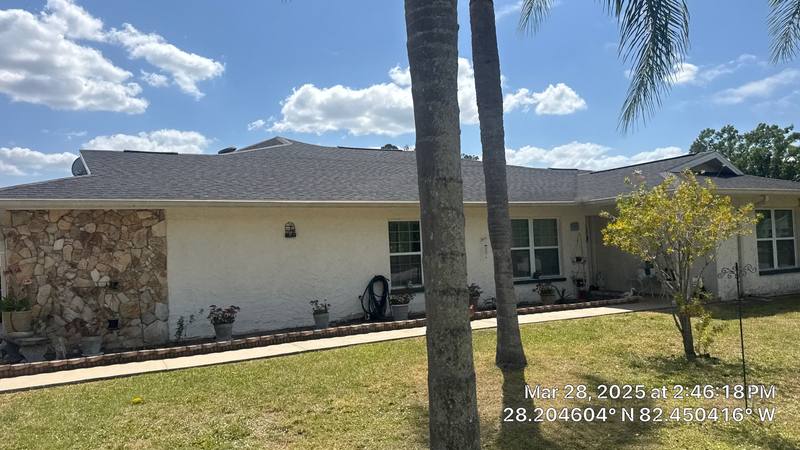 roofing project near River Rock Dr in Land O Lakes