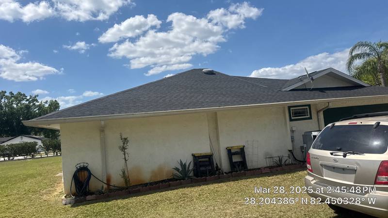 roofing project near River Rock Dr in Land O Lakes