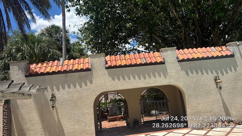 roofing project near Tarpon Lane in New Port Richey