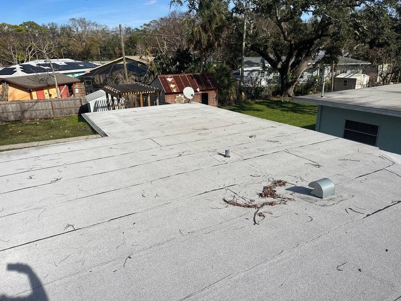 residential roof replacement by Hloska Roofing in Dunedin