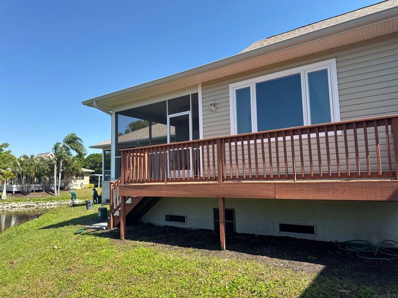 completed roofing project in Tarpon Springs FL