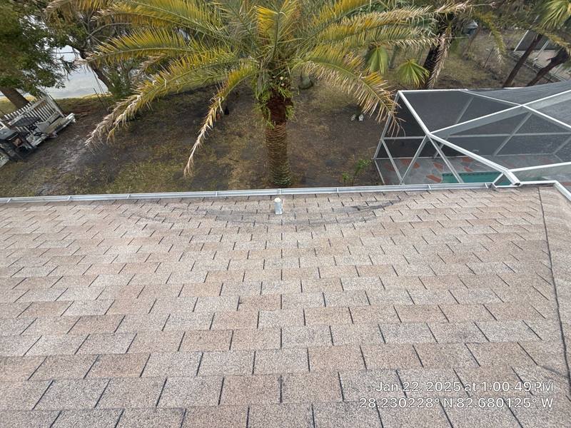 residential shingle roof replacement by Hloska Roofing in New Port Richey