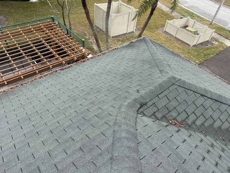 residential roof replacement by Hloska Roofing in Palm Harbor