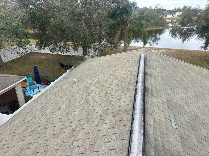 completed roofing project in Tampa FL
