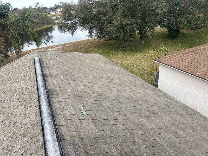 completed roofing project in Tampa FL