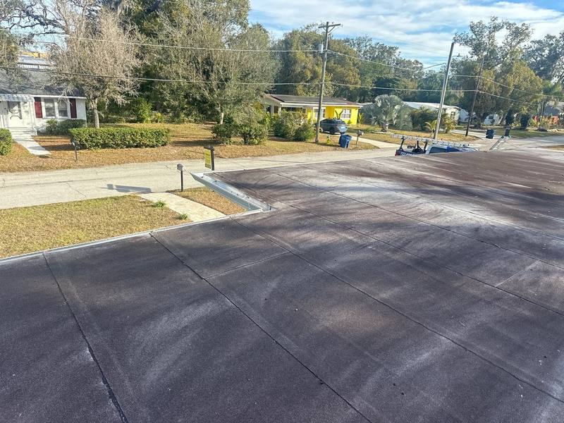 completed roofing project in Tampa FL