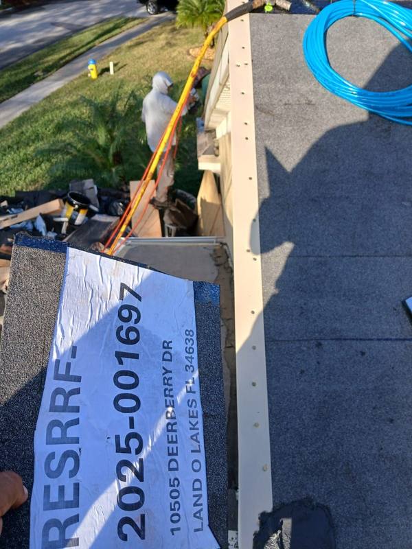 roofing project near Deerberry Dr in Land O Lakes