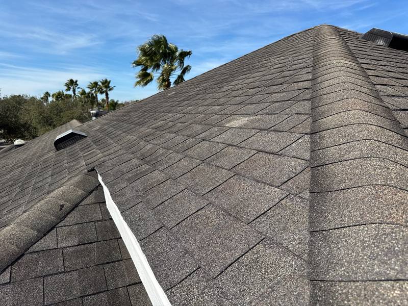 completed roofing project in Tampa FL
