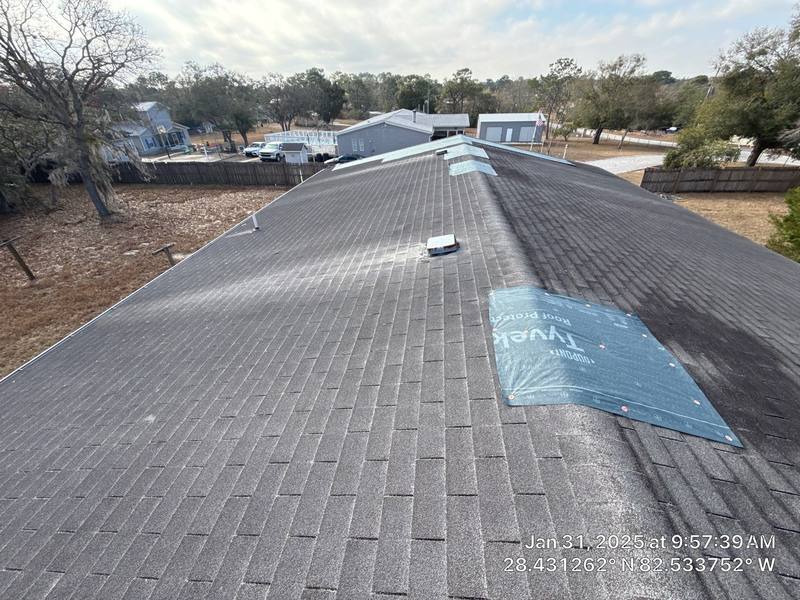 roofing project near Galveston St in Spring Hill