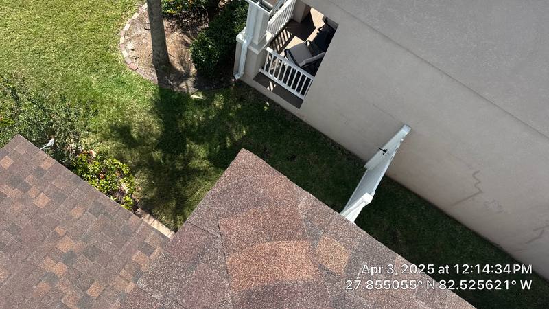completed roofing project in Tampa FL