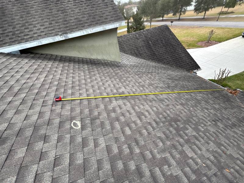 completed roofing project in Lutz FL