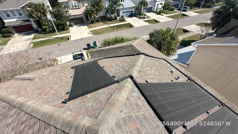 shingle roof replacement in Tampa, Florida