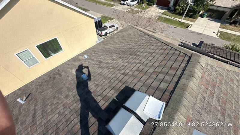 roofing project near South Sparkman St in Tampa