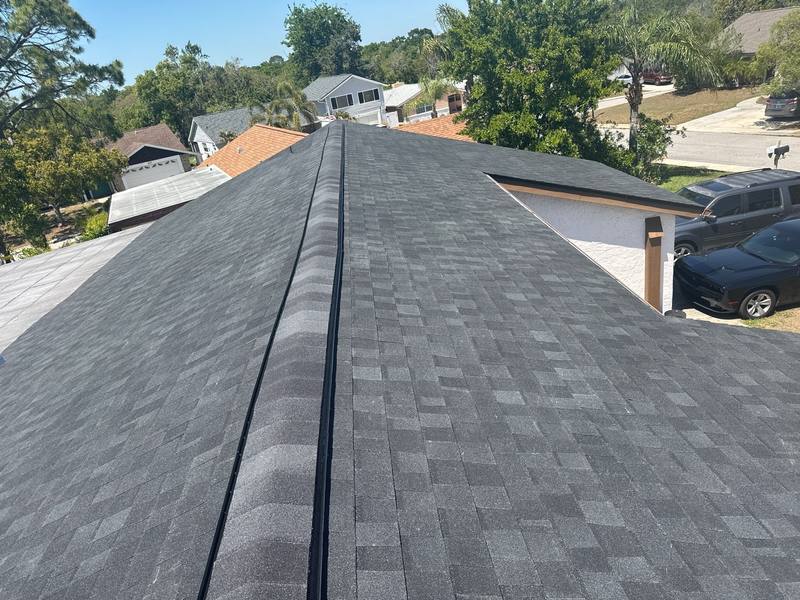 completed roofing project in Hudson FL