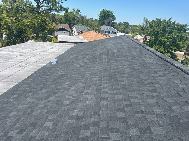 completed roofing project in Hudson FL