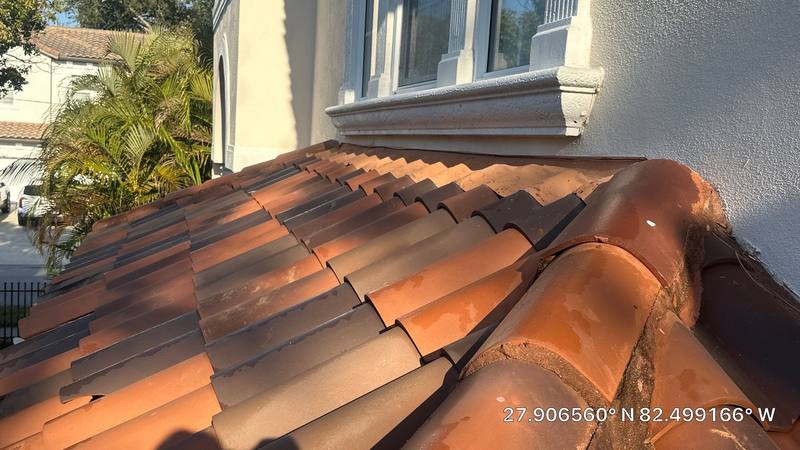 completed roofing project in Tampa FL
