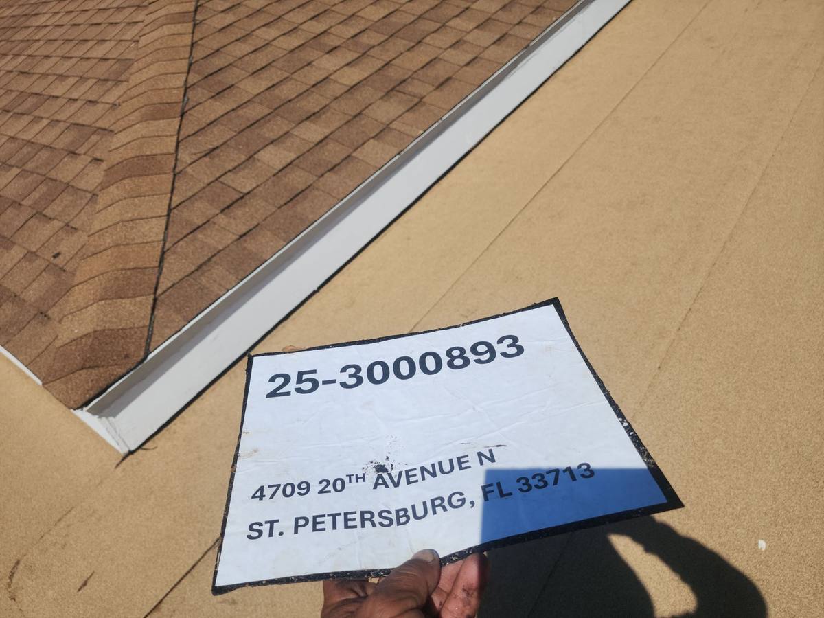 roof replacement in St. Petersburg, Florida