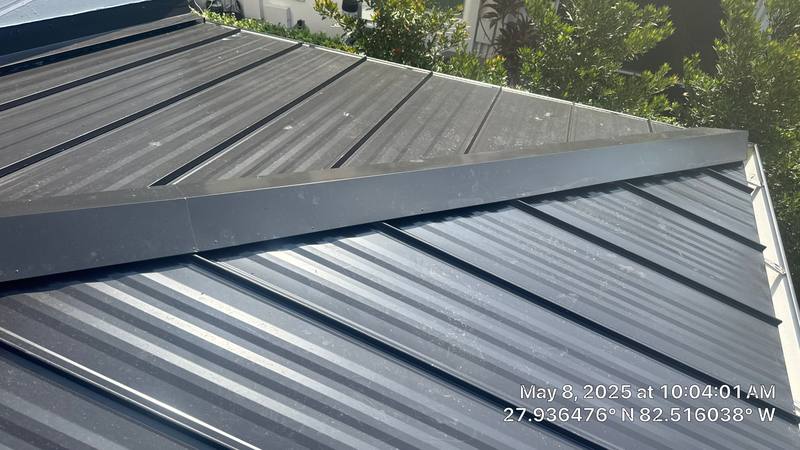 metal roof replacement in Tampa, Florida