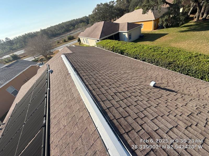 residential shingle roof replacement by Hloska Roofing in Spring Hill