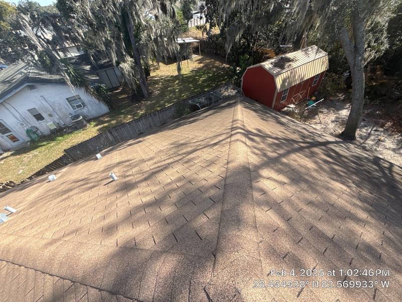 residential shingle roof replacement by Hloska Roofing in Spring Hill