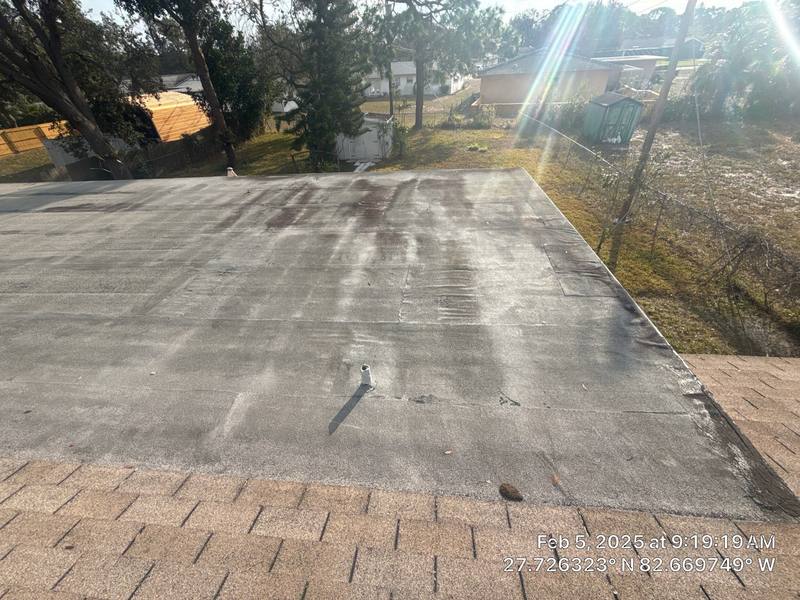 roofing project near Catalonia Way S in St Pete