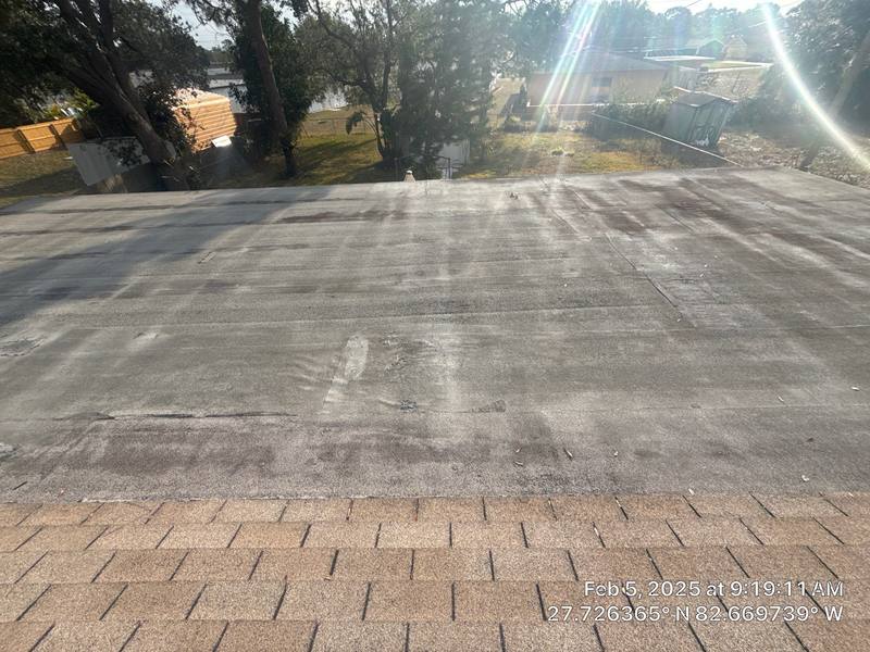 roofing project near Catalonia Way S in St Pete