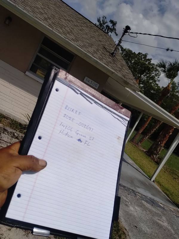 roofing project near Guava Street in Hudson