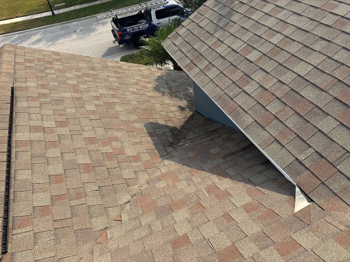 roof repair in Land O Lakes, Florida