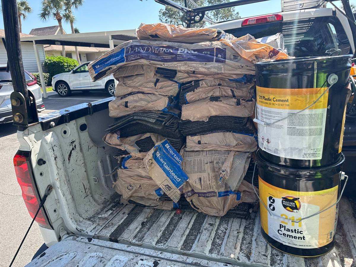 shingle roof replacement in Tarpon Springs, Florida