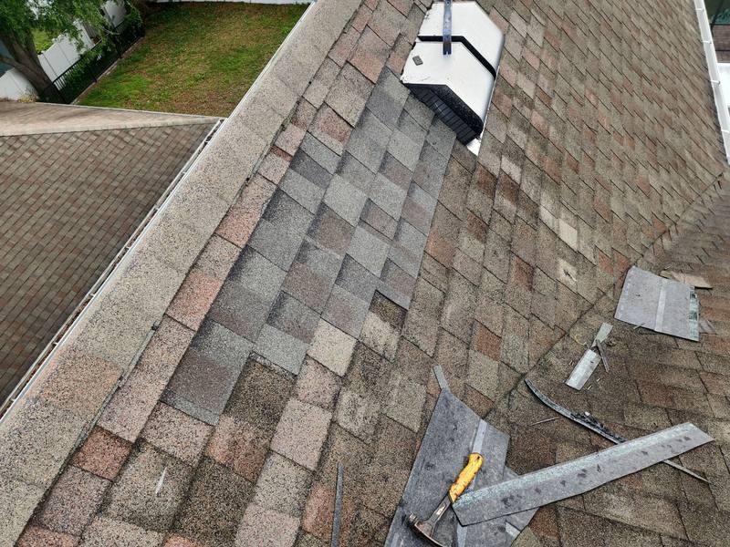 residential roof repair by Hloska Roofing in Tampa
