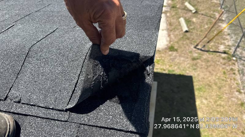 completed roofing project in Tampa FL