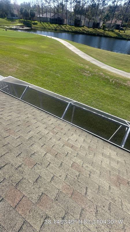 completed roofing project in Tampa FL
